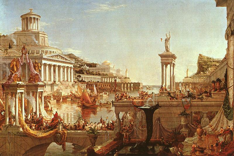 Thomas Cole The Consummation from the series : The Course of the Empire